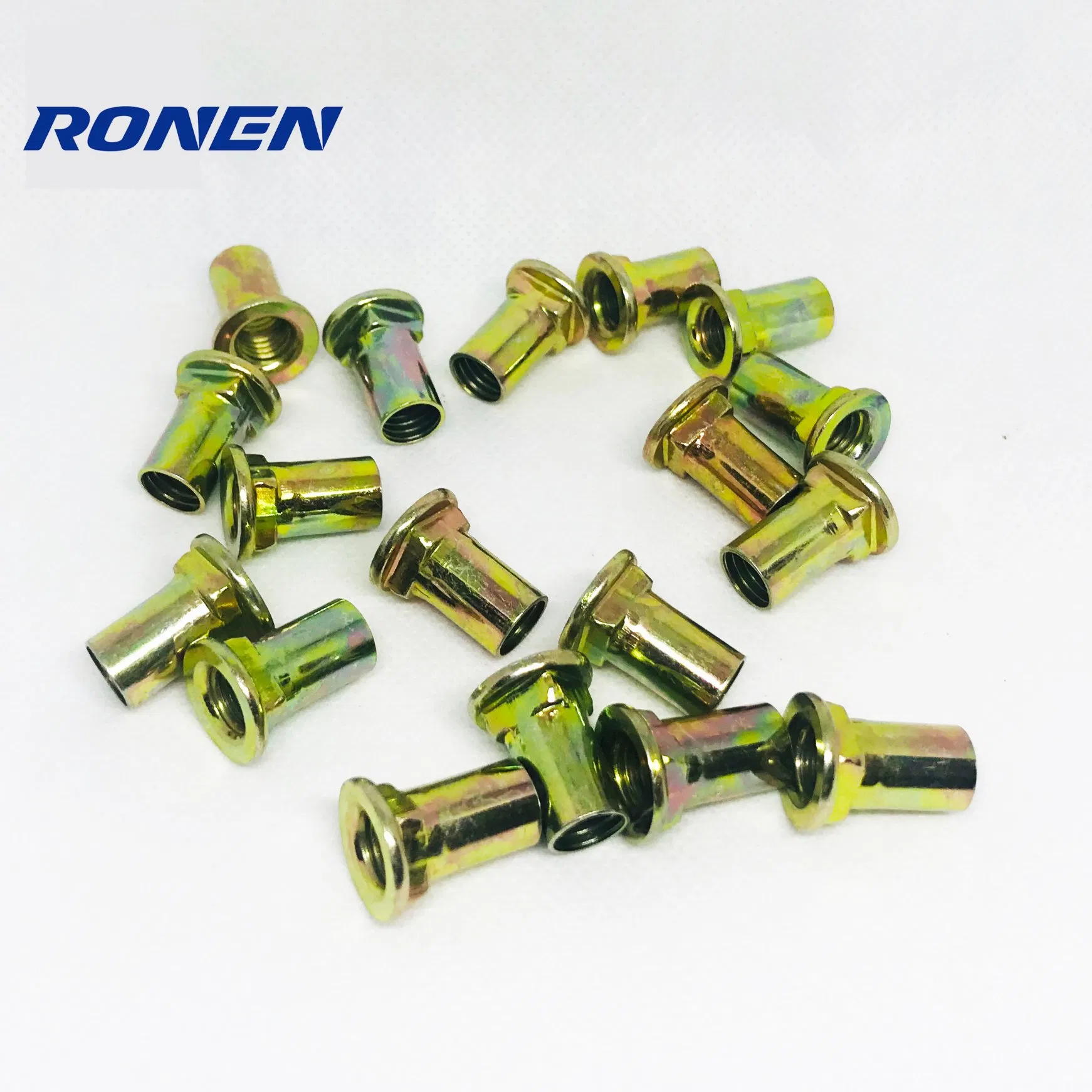 Wood Screw Insert Nut 4 Prong DIN 1624 Furniture Tee Nut