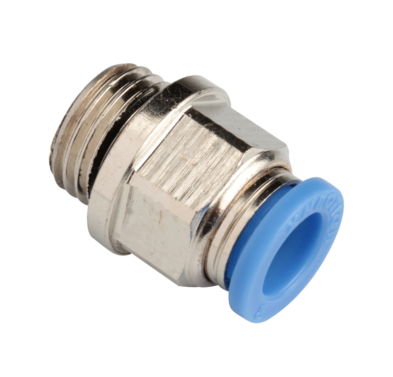 Xhnotion - Pneumatic Plastic Push to Connector Male Straight Air Hose Push in Fittings